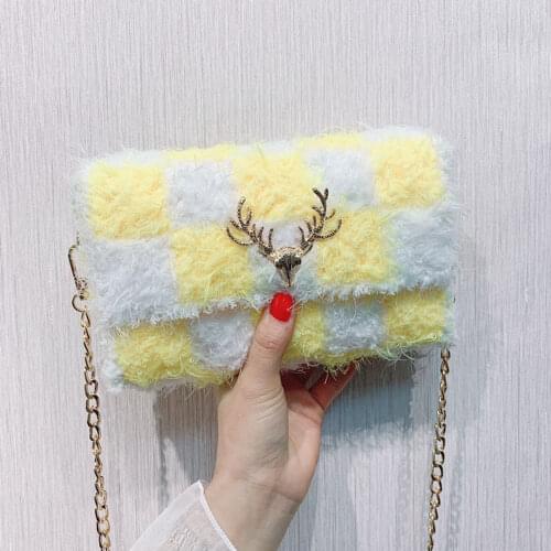 Square Grid Weave Bag Handbag Material Set DIY Handmade