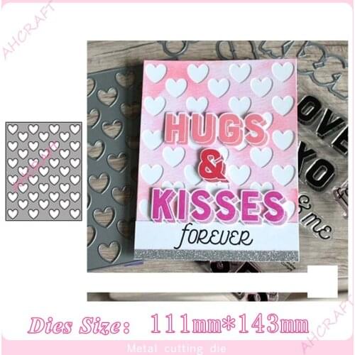 Heart cutout frame Metal Cutting Dies for diy Scrapbooking Photo Album Decorative Embossing PaperCard Crafts Die Cut 2020