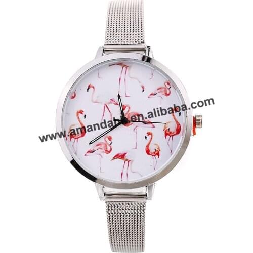 Fashion alloy belt watchband cute number quartz watch female form watch hot sale women men watches