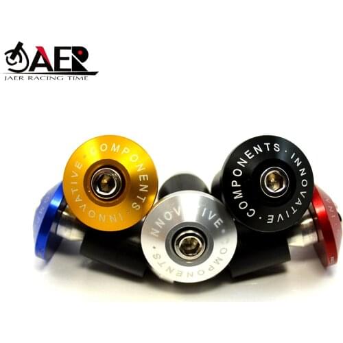 JAER Motorcycle CNC 22mm Handlebar Grips Bar End Plugs for KTM Yamaha honda Kawasaki Suzuki