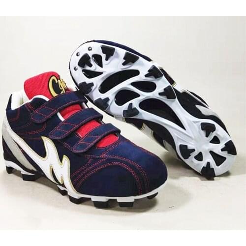 Men women professional nubuck leather steel spikes baseball Softball shoes kids adults breathable training baseball shoes