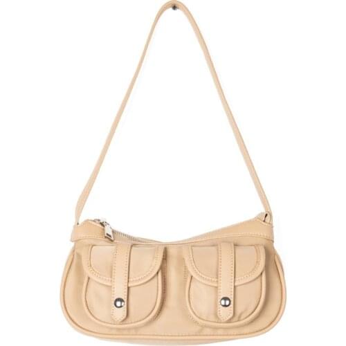 Korean women bag 2020 new Canvas Satchels Lock Vintage Shoulder Bags handbag luxury designer bag Euro-America style simple