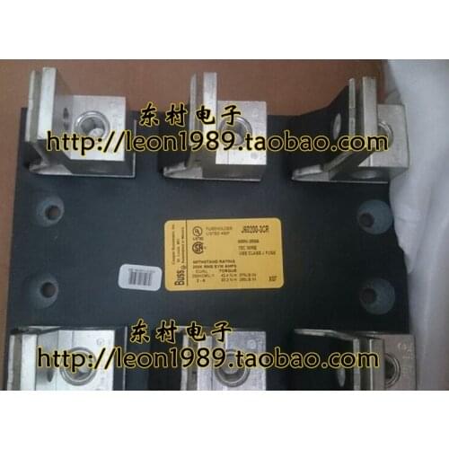 [SA]United States BUSSMANN fuse holder J 60200-3CR J 60200-2CR 600V 200A fuse