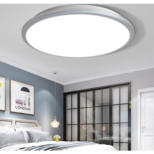 LED Ceiling Light Modern 12W 18W 24W 36W Surface Ceiling Lamp 220V Panel Light For Kitchen Bedroom Bathroom Lamps Moisture Proof
