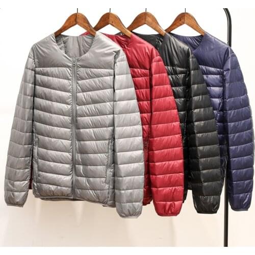 O-Neck Ultralight 90% White Duck Down Coats Women Autumn Winter Down Jackets Woman Packable Down Outerwear Ladies JK-774