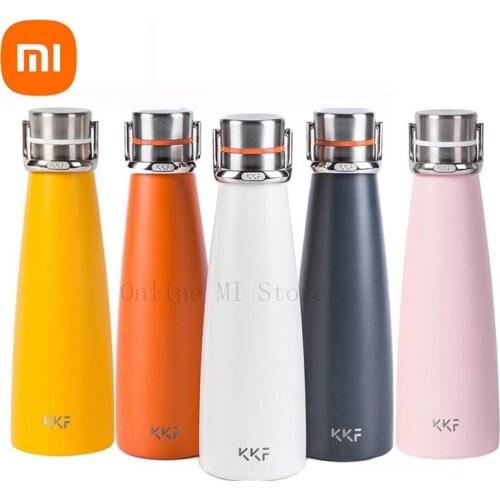 Xiaomi KKF Vacuum Bottle 24h Insulation Thermoses 316 Stainless Steel Thermos Flask Travel Sport Mug 475ML Smart Temperature Cup