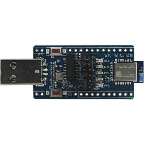 TLSR8266 Bluetooth Wireless Module Test Board 2.4Ghz 8dBm Ebyte SMD IO Port Serial Data PCB Antenna Cojxu E104-BT05-TB