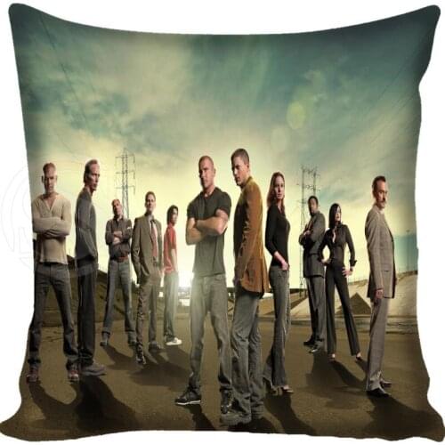 High Quality prison Break Style throw Pillowcase Square Zippered Pillow Cover Custom Gift H@0209-71