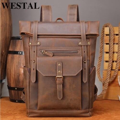 WESTAL Men's Laptop Backpacks
