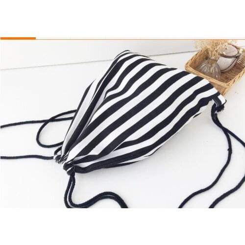 10 Pieces/lot Canvas Drawstring Bag Women men Backpack 3d Printed Girls boys Children Shoulder Bags Travel Sac Pouch