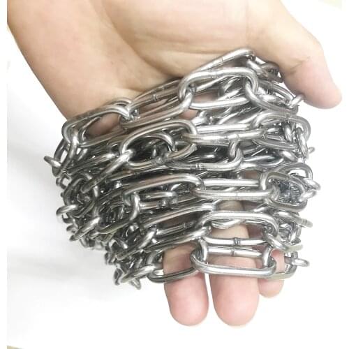 3mm 304 stainless steel chain 1m 2m 4m 5m 6m 7m 8m 9m 10m Lengthen outdoor iron balcony clothes chain dog chain
