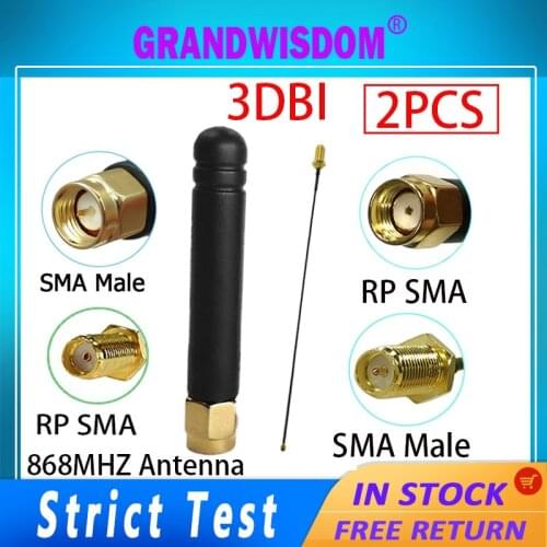 2pcs antenna antena cellular booster car para modem hf telephone longo alcance cellular signal router lte gsm 868mhz lora