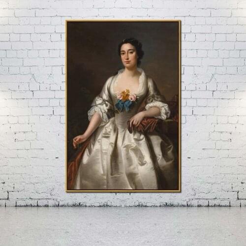 Artcozy Oil Canvas Painting elizabeth countess of warwick For Home Decoration Wall Art