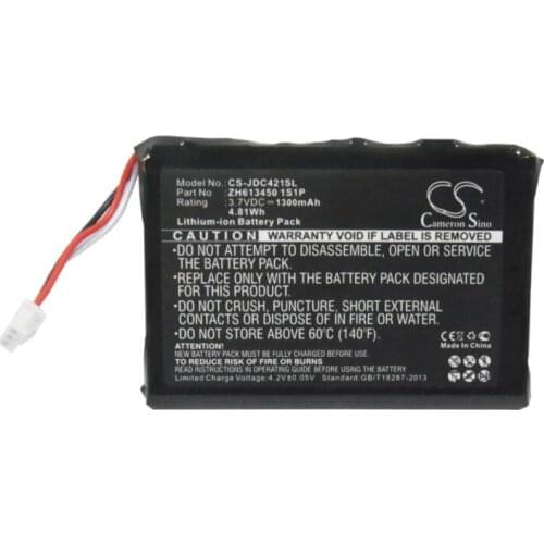 Cameron Sino 1300mAh battery for JDS LABS C421 C5 C5D ZH613450 1S1P Amplifier Battery