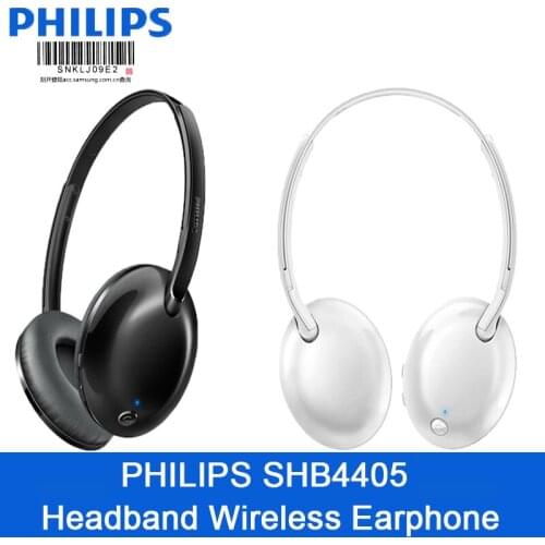 Original Philips Wireless Headphones SHB4405 Bluetooth 4.1 With High Sound Quality for iPhone/Android Suppport official test