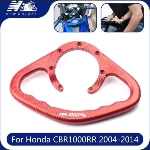 For Honda CBR1000RR 2004-2014 Motorcycle Aluminum Alloy Passenger Handgrips Hand Grip Tank Grab Bar Handles Armrest Accessories