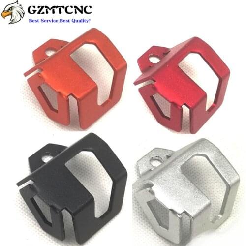 For KTM 1290 1190 1050 Adventure Motorcycle accessories CNC Aluminum Rear Brake Fluid Reservoir Guard Protector Cover