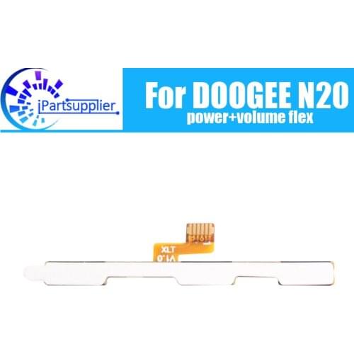 DOOGEE N20 Side Button Flex Cable 100% Original Power + Volume button Flex Cable repair parts for DOOGEE N20