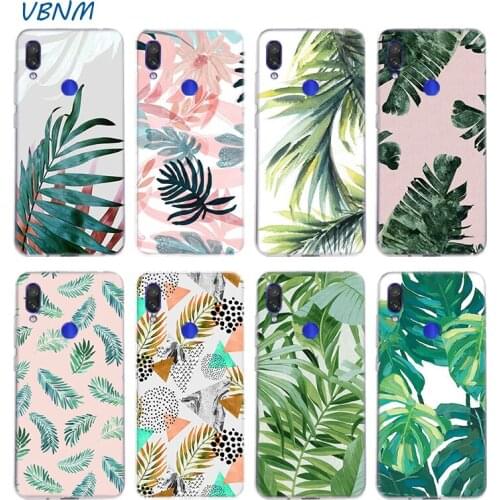 Candy Color Leaf Case For Xiaomi Redmi Note 9S 9T 9 8 8T 7 6 5 Plus 4 4X Pro 9A 9C 8A 7A S2 6A 5A K30 K20 Cover