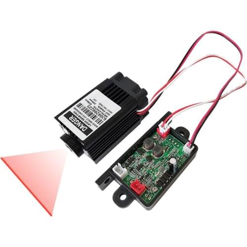 Laser Module Red Line Generator 638nm 200mW TTL / PWM DC 12V