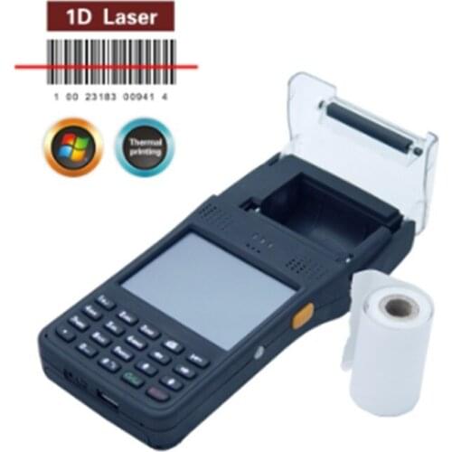 LS350T 3.5" Handheld Window Mobile PDA with 2 inch Thermal Printer and Bluetooth Printer