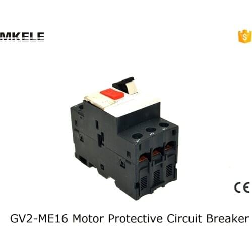 GV2-ME16 9-14a rated current MPCB Motor Protection Circuit Breaker GV2-M GV2ME GV2 ME MPCB