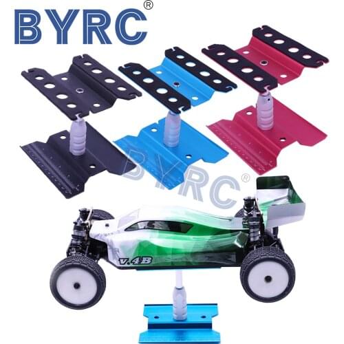 Metal Repair Station Work Stand Assembly Platform for 1/10 1/8 RC Car Traxxas TRX-4 Axial SCX10 90046 D90 RC Crawler Tamiya HSP