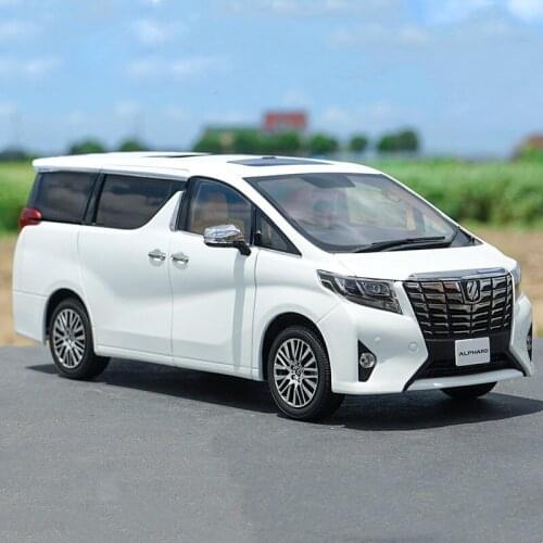 1/18 Alloy Casting Car Model Qihui Toyota Alpha Alpha Collection Decoration Holiday Gift