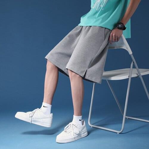Mens Shorts White Shorts Men Japanese Style Elastic Summer Casual Shorts Basketball Jogger Shorts Loose Shorts Homme