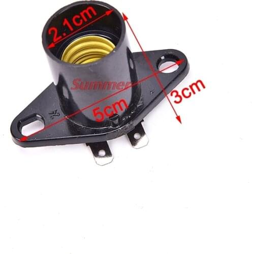 New 1 Pc Microwave Oven Lamp Holder E14 Base Thread Diameter 14mm Microwave Oven Accessories 3cm x 5cm x 2.1cm