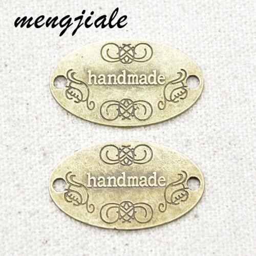 10PCS Wholesale Vintage Metal Handmade Connector Charms For DIY Handmade Jewelry Making Supplies