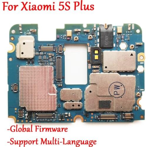 Tested Full Work Original Unlock Motherboard For Xiaomi Mi 5S Mi5S M5S Plus Logic Circuit Board Plate Global Firmware