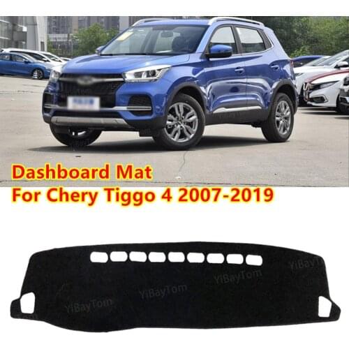 For Chery Tiggo 4 2017-2019 Tiggo4 5x Anti-Slip Mat Sunshade Dashmat Protect Carpet Dashboard Cover Pad Accessories