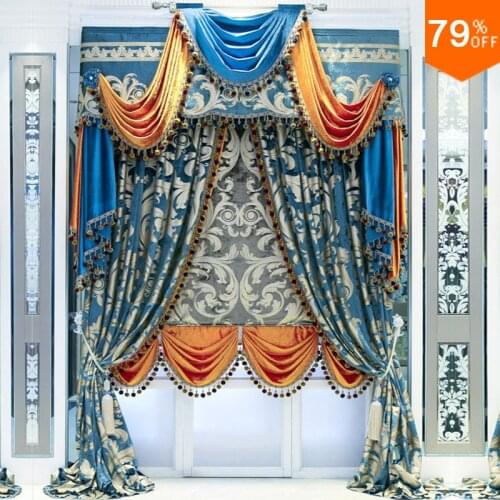 Cortinas dormitorio Rod sheer curtain blue curtains white curtain window curtains for living room rideaux cortina cortinas salon