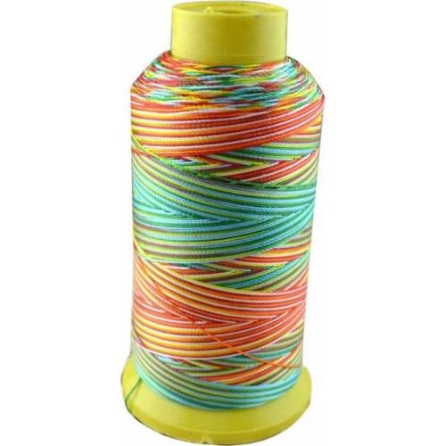 Embroidery Machine Sewing Thread Industrial Thread High Tenacity Multicolor Nylon Thread For Handmade Accessory Free Shipping