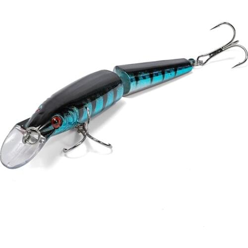 2020 New 11.5Cm 15G Sinking Jointed Crankbaits Pike Fishing Lures Sinking Wobblers For Sea Fishing Crankbaits River Trout