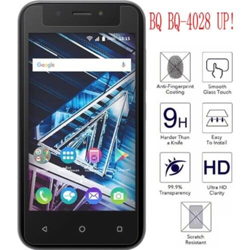 NEW Screen Protector phone For BQ BQ-4028 UP! 4028 phone Tempered Glass SmartPhone Front Film Protective Screen Cover
