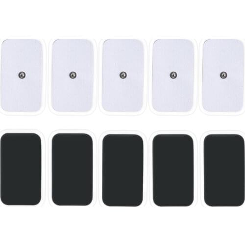 10/20P Muscle Stimulator Electrode Pads Non-woven Fabric Self Adhesive Replacement Pads for Tens Digital Therapy Machine