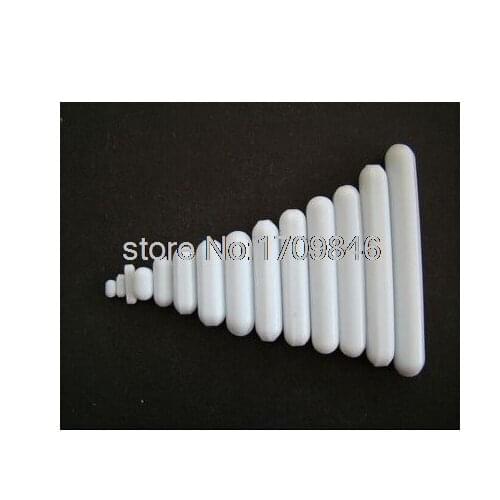 2pcs PTFE C30 30mm*8mm Magnetic Stirrer mixer stir bar