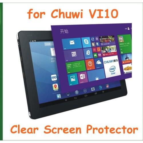 5pcs Transparent Screen Protector Protective Film for Chuwi Vi10 Tablet PC 10.6" No Retail Package Ship with Tracking Number