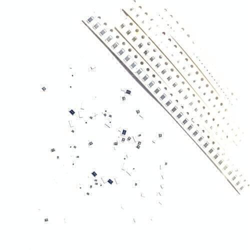 500Pcs/Lot/ 0402 0603 0805 1206 1210 5%J 1%F SMD Resistor Kit Assorted Kit 0R 1R 2R 3.9R 39R 390R 3.9K 39K 390K 3.9M Each 50 pcs