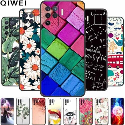For OPPO Reno5 F Case Painted Soft Silicone Cute Back Cover For OPPO Reno 5F 5 F Phone Cases For Oppo Reno5 Lite Reno 5Lite