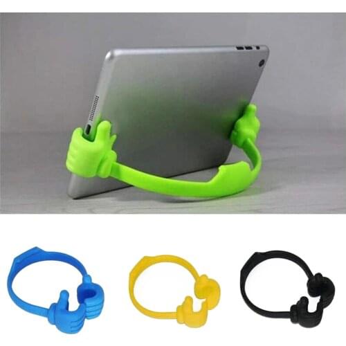 Thumbs Up Mobile Cell Phone Holder Movie Watching Lazy Bed Desktop Mount Stand JR Deals