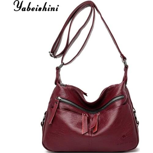 Designer 3 Zipped Pockets Women Bags Handbags High Quality Shoulder Bags Ladies Handbags Fashion brand PU leather Women Bags