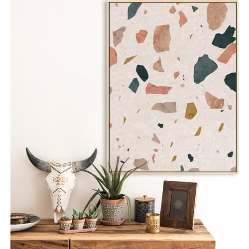 Home Decoration Wall Art Modular Hd Pictures Abstract Colorful Painting Nordic Prints Simple Style Canvas Poster For Living Room