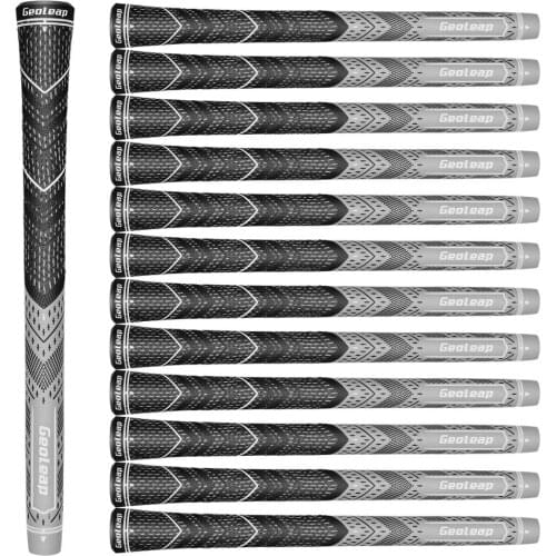 Geoleap ACE-S Golf Grips 100pcs/lot, Hybrid Golf Club Grips, Multi Compound, Midsize, 8 Colors Optional