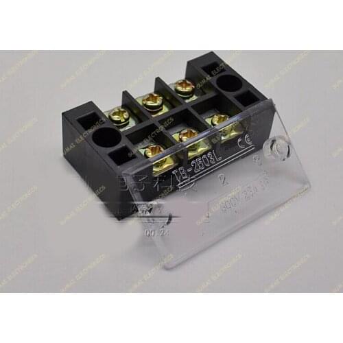 Free shipping 2pcs 600V 30A TB-2503 2503L wiring terminal/connection terminal/ Connector board/terminal block