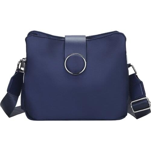 New fashion casual pure single shoulder bag large capacity canvas bag ladys slanting bag