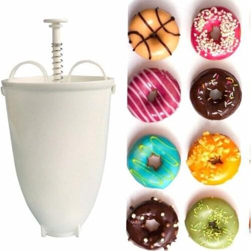 Donut Maker Dispenser Deep Fry Donut Mold Waffle Doughnut Machine Donut Making DIY Baking Tools DONUT MAKER DISPENSER
