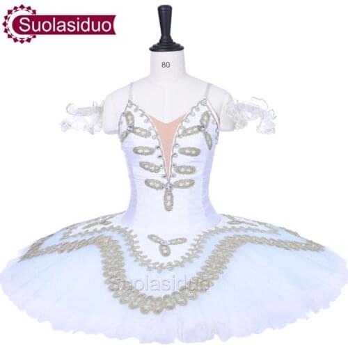 Adult White Professional Ballet Tutu Black Swan Performance Stage Wear Women Ballet Dance Competition Costumes Girl Ballet Skirt